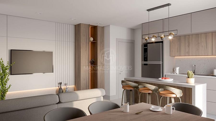 Apartamento Garden de 112m�: Living