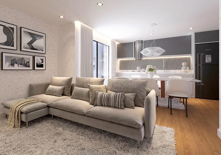 Apartamento Tipo 02: Living