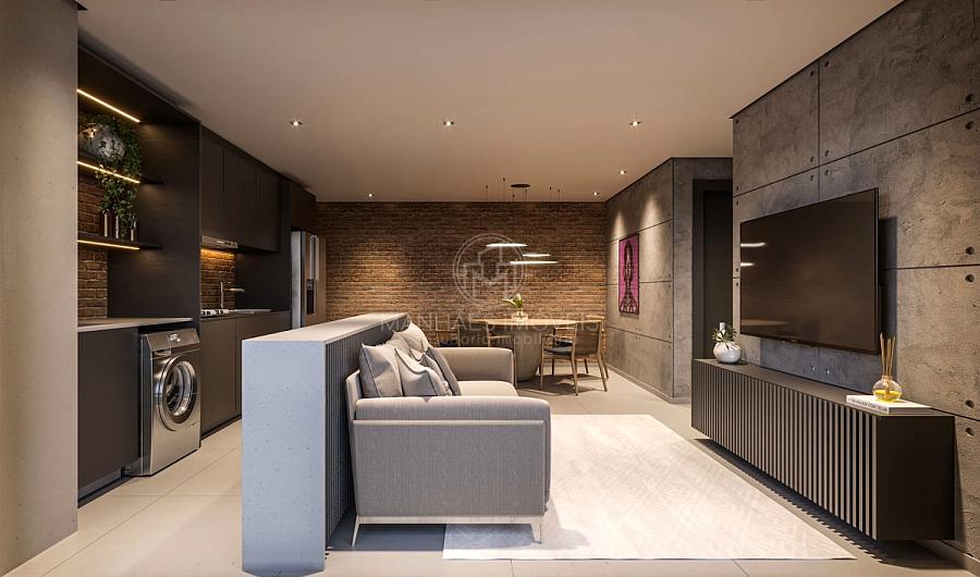 Apartamento Tipo 3: Living