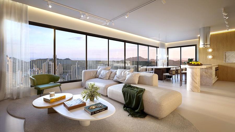 Apartamento Tipo B | Living