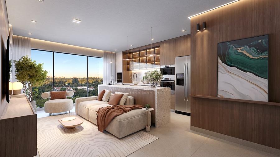 Apartamento com 3 Dormit�rios | 75 m�: Living