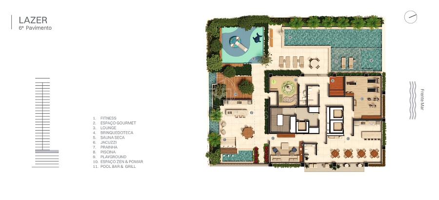 Apartamento Alto Padrão 128 m² | Praia da Armação | Penha SC — foto 20