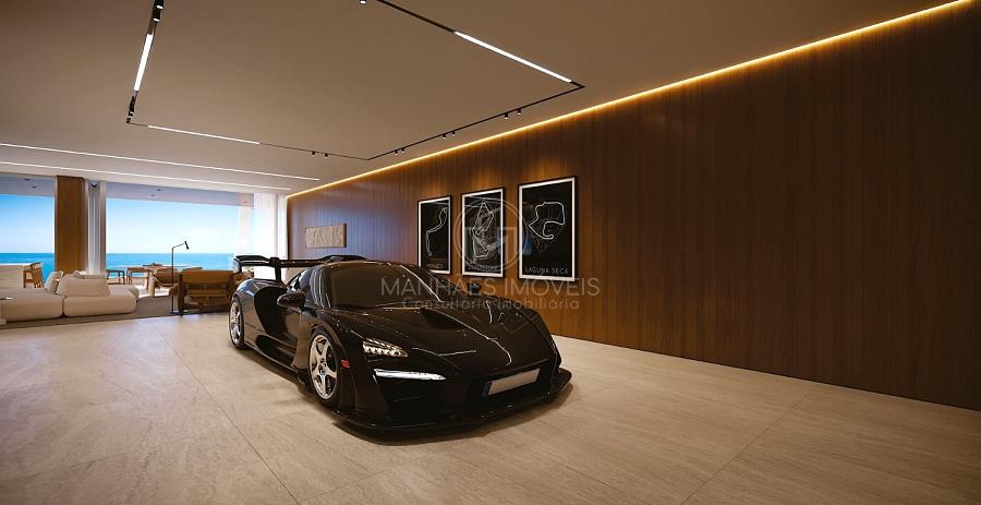 Mans�o Suspensa de 563m�: Lounge com Sky Garage