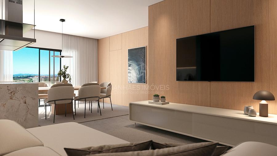 Apartamento Tipo 04: Living