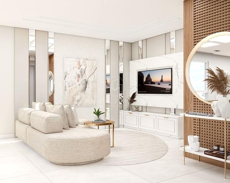 Apartamento Tipo | 98 m�: Sala de Estar