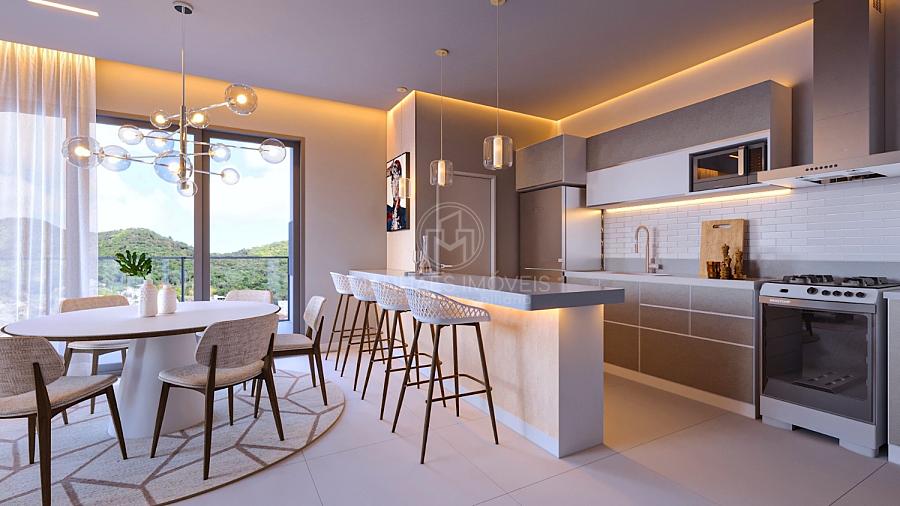 Apartamento Tipo: Living