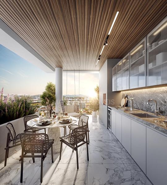 Apartamento com 3 su�tes: Amplas varandas Gourmet