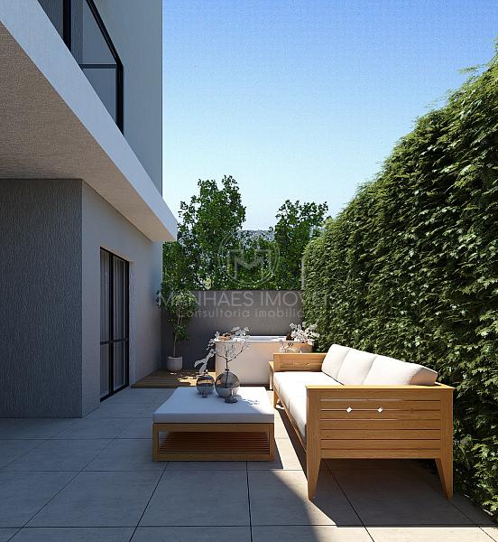 Apartamento Garden: Terrao