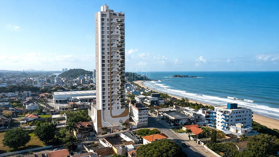 Edif�cio Bantaya Tower: Localiza��o privilegiada a 100m do mar em Barra Velha, SC