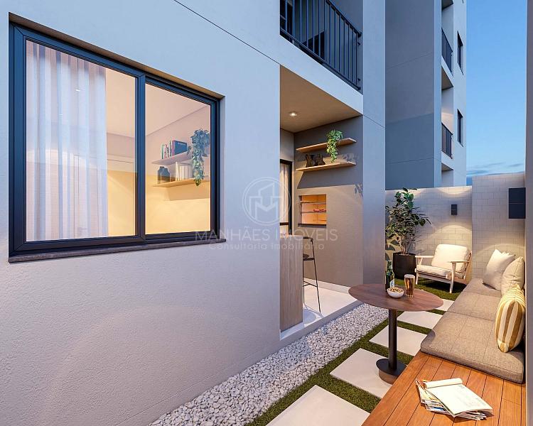 Apartamento Giardino: Terra�o com 22,6 m�