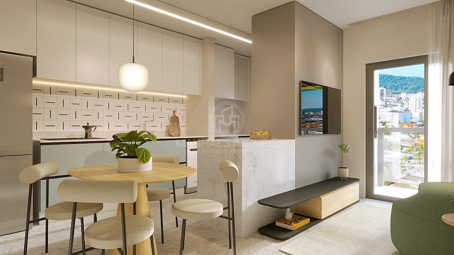 Apartamento Tipo 03: Living