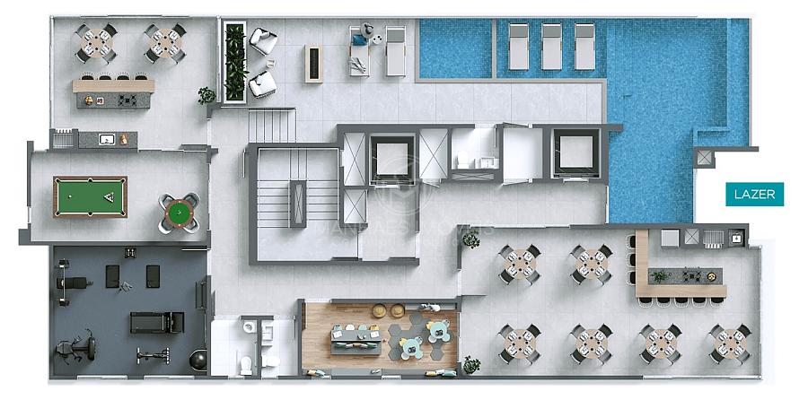 Apartamento com 3 suítes à venda em Piçarras no Iconic by Cas — foto 10