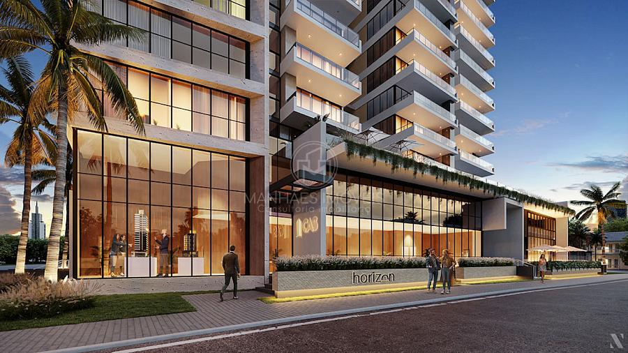 Com linhas arquitetnicas inusitadas e ousadas, o HORIZON by CAS promete contribuir com a beleza exuberante da cidade.