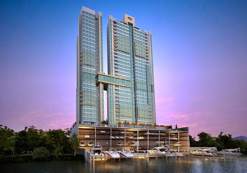 Marina Beach Tower | Duas torres com 33 andares
