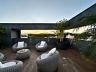 Lounge com vista privilegiada para o entardecer
