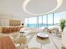 Apartamento | 190 m�: Living com Vista Mar