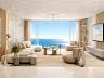 Apartamento com 4 su�tes: Living integrado frente mar