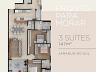 Planta do apartamento com 3 su�tes