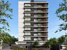 Perspectiva da fachada frontal diurna do edif�cio Wave Residence na Rua Coronel Santiago