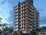 Fachada moderna do Wave Residence