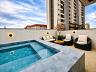 Terra�o com Jacuzzi Spa integrado ao espa�o gourmet