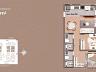 Planta do apartamento de 2 dormit�rios