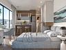 Loft decorado de 25 m� no Blend