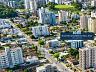 Vista a�rea do Edif�cio River: o compacto de alto padr�o da Construtora Wecon no bairro Anita Garibaldi, em Joinville, SC