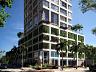 Cor� | Fachada biof�lica com jardins verticais e acessos destacados