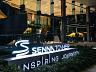 Fachada do Espa�o Senna Tower em Balne�rio Cambori� SC. Agende sua visita imersiva com a Manh�es Im�veis pelo (47) 99114-7788