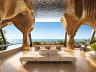 11� andar (36m de altura): Lounge coberto integrado � piscina em balan�o e vista para o mar