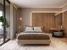 Apartamento com 2 su�tes: Su�te principal com vista mar