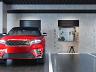 Garagem em pintura ep�xi com ilumina��o em LED