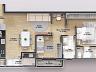 Planta do apartamento com 2 dormit�rios � 63,94 m� privativos