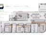 Planta do apartamento com 4 dormit�rios � 173,74 m� privativos