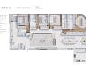 Planta do apartamento com 4 su�tes � 189,61 m� privativos