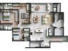 Planta do Apartamento Final 03 | 142,13 m�