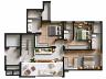 Planta baixa humanizada apartamento duplex superior (3 su�tes)