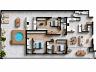 Planta baixa humanizada Apartamento Garden (279 m� privativos)