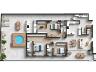 Planta do Apartamento Garden Final 02 | 278,61 m� (184,69 + 93,92 m�)