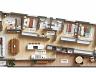 Planta humanizada do apartamento tipo, final 01, com 197,59 m� privativos, no MIR