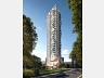 Fachada imponente do Edif�cio Bantaya Tower com arquitetura autoral e design biof�lico
