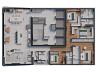 Planta do apartamento tipo C | 209,85 m� (30� ao 44� pavimento)