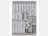 Planta do pavimento t�rreo com o espa�o comercial (14 salas)