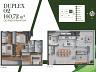 Planta do Apartamento Duplex | 140,72 m�