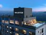 Fachada noturna do Rooftop no 25� pavimento