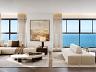 Living amplo e integrado com vista panor�mica para o oceano