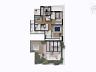 Planta do pavimento superior da cobertura duplex