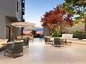 Lounge externo com pra�a do fogo