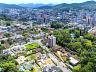 Localiza��o do Edif�cio Basel na Rua Jaragu�, no bairro Am�rica, em Joinville, SC